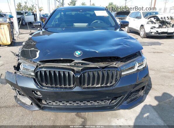 WBA53BH04NCJ25177 2022 BMW 5 SERIES Black Widok deski rozdzielczej