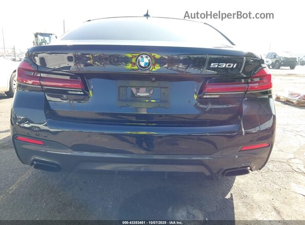 WBA53BH04NCJ25177 2022 BMW 5 SERIES Black 