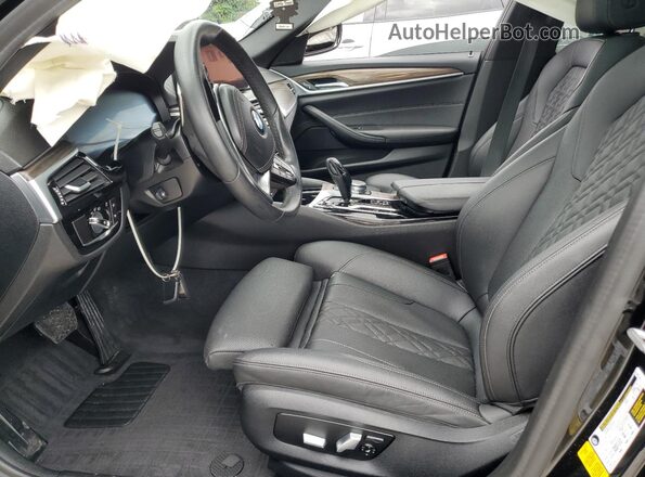 WBA53BH0XNWX41500 2022 BMW 5 SERIES Black Սալոնի դիմացի տեսք