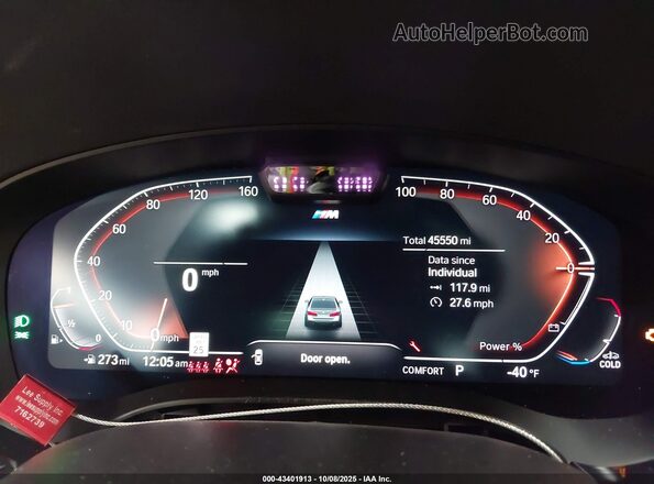 WBA53BJ04MCF88464 2021 BMW 5 SERIES White Вид задніх сидінь