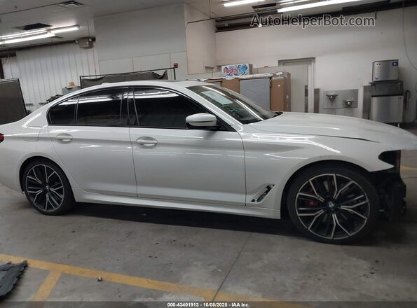 WBA53BJ04MCF88464 2021 BMW 5 SERIES White Панорамний вид салону 360°