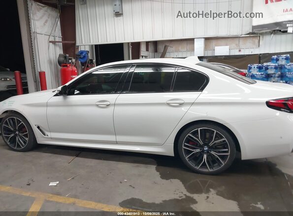 WBA53BJ04MCF88464 2021 BMW 5 SERIES White 