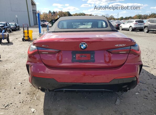 WBA53DB06SCT88416 2025 BMW 4 SERIES Red Հետևի տեսք
