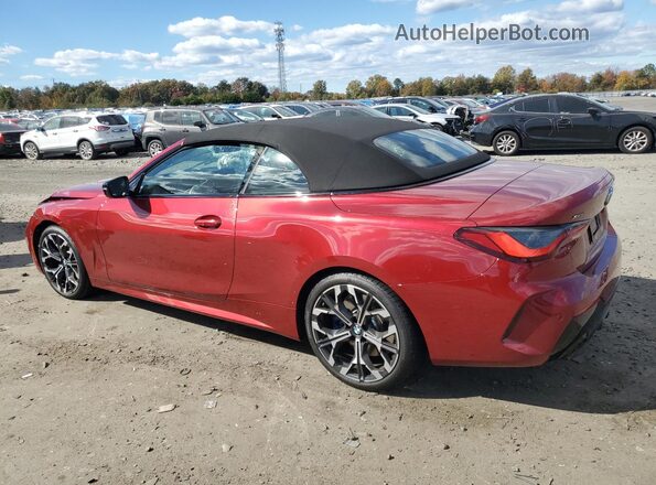 WBA53DB06SCT88416 2025 BMW 4 SERIES Red Հետևի ձախ