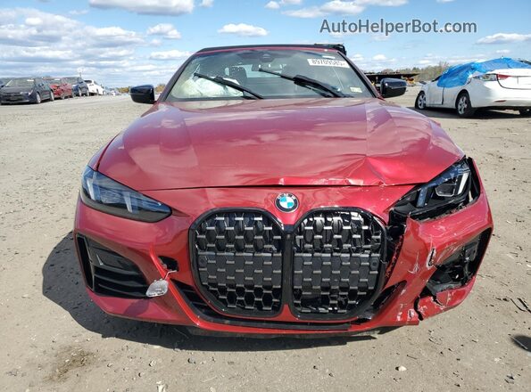 WBA53DB06SCT88416 2025 BMW 4 SERIES Red Դիմացի տեսք