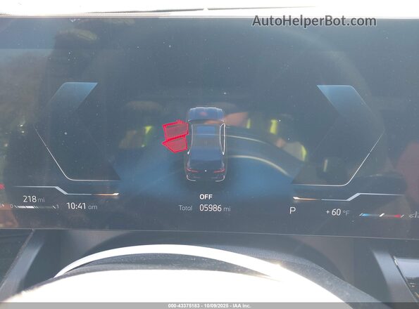 WBA53FJ02RCS60181 2024 BMW 5 SERIES Black Vista de los asientos traseros