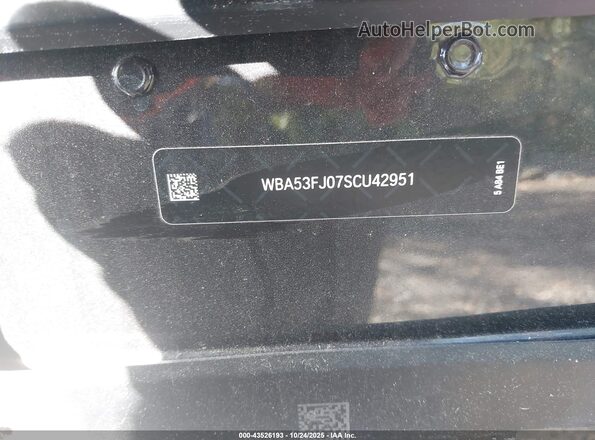 WBA53FJ07SCU42951 2025 BMW 5 SERIES Black 
