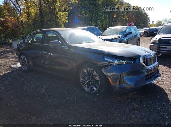 WBA53FJ07SCU42951 2025 BMW 5 SERIES Black Панорамний вид салону 360°