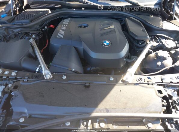 WBA53FJ07SCU42951 2025 BMW 5 SERIES Black Вид ззаду
