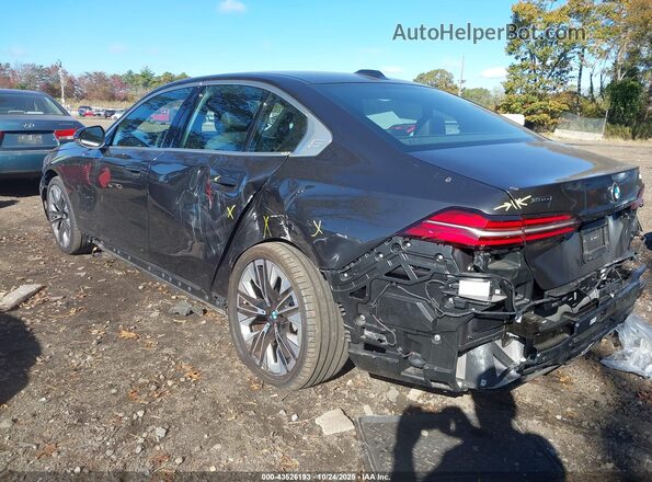 WBA53FJ07SCU42951 2025 BMW 5 SERIES Black Вид спереду