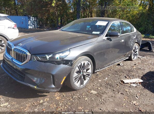 WBA53FJ07SCU42951 2025 BMW 5 SERIES Black Передня ліва чверть