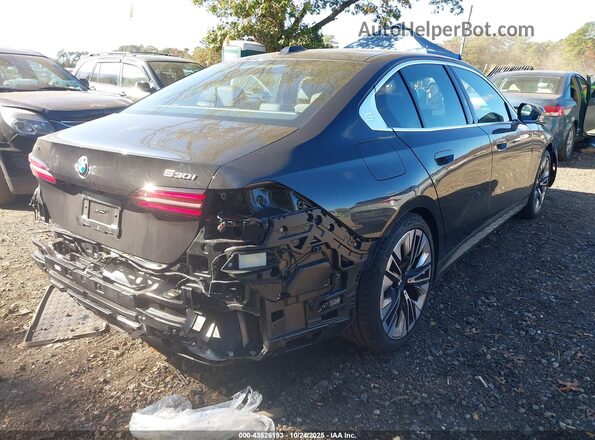 WBA53FJ07SCU42951 2025 BMW 5 SERIES Black Задня права чверть
