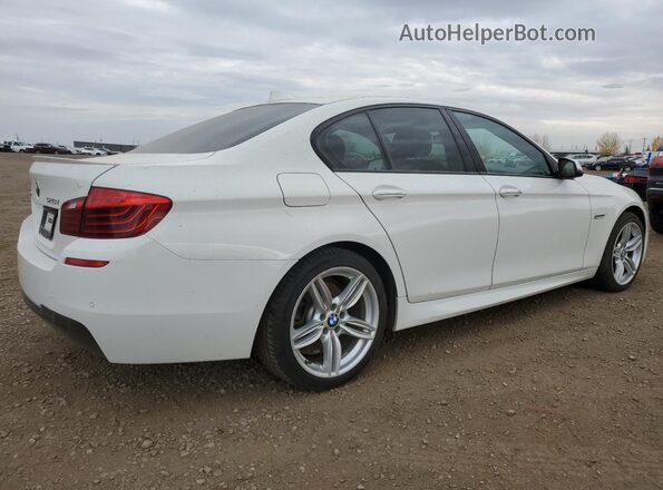 WBA5A7C5XGG642257 2016 BMW 5 SERIES White Задня права чверть