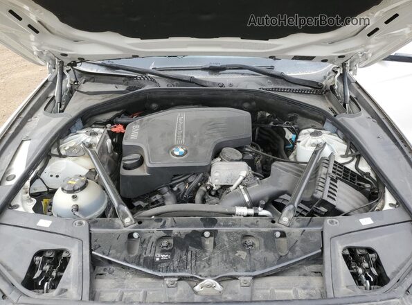 WBA5A7C5XGG642257 2016 BMW 5 SERIES White Вид задньої частини салону
