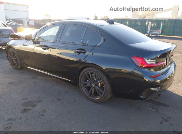 WBA5R1C06MFL37589 2021 BMW 3 SERIES Black Rear left