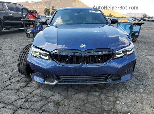 WBA5R1C09LFH66551 2020 BMW 3 SERIES Синий Вид спереди