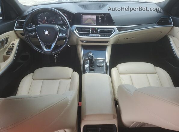 WBA5R7C06LFH69572 2020 BMW 3 SERIES Серый Вид панели приборов