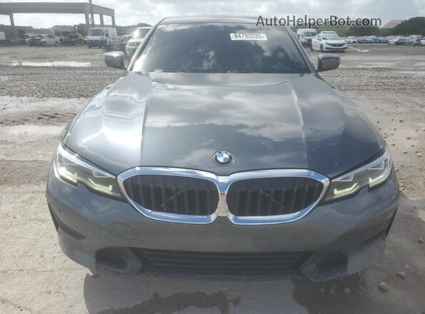 WBA5R7C06LFH69572 2020 BMW 3 SERIES Серый Вид спереди