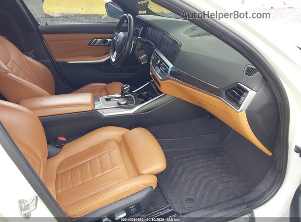 WBA5R7C09LFH76497 2020 BMW 3 SERIES Белый Вид салона спереди