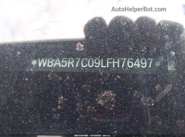 WBA5R7C09LFH76497 2020 BMW 3 SERIES Белый 