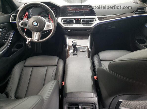 WBA5R7C0XLFH50488 2020 BMW 3 SERIES White Widok deski rozdzielczej