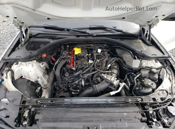 WBA5R7C0XLFH50488 2020 BMW 3 SERIES White Widok wnętrza z tyłu