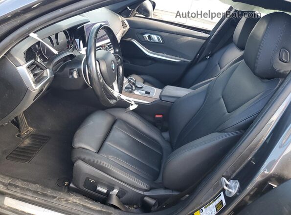 WBA5R7C52KAJ86419 2019 BMW 3 SERIES Gray Вид салону спереду