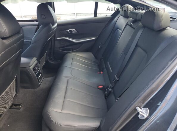 WBA5R7C52KAJ86419 2019 BMW 3 SERIES Gray Вид задніх сидінь