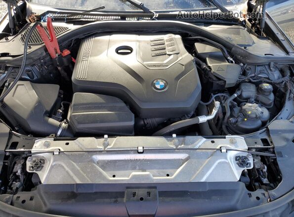 WBA5R7C52KAJ86419 2019 BMW 3 SERIES Gray Вид задньої частини салону