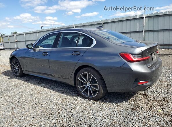 WBA5R7C52KAJ86419 2019 BMW 3 SERIES Gray Задня ліва чверть