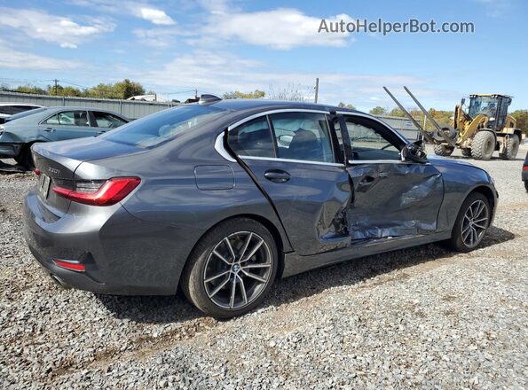 WBA5R7C52KAJ86419 2019 BMW 3 SERIES Gray Задня права чверть