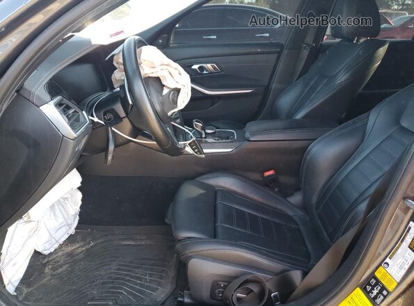 WBA5R7C5XKFH12527 2019 BMW 3 SERIES Gray Vista interior delantera