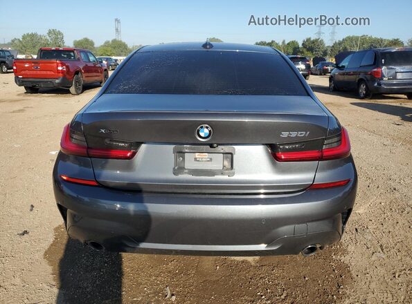 WBA5R7C5XKFH12527 2019 BMW 3 SERIES Gray Vista trasera