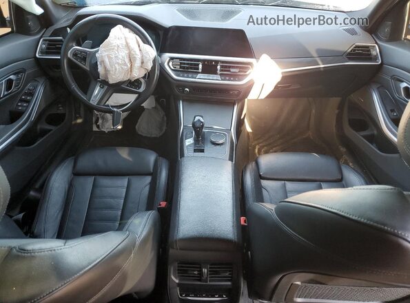 WBA5R7C5XKFH12527 2019 BMW 3 SERIES Gray Vista del salpicadero