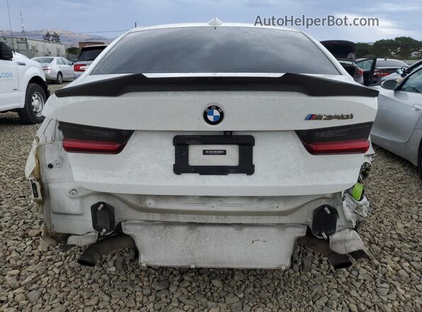 WBA5U7C02LA232271 2020 BMW M3 White Widok z tyłu