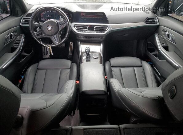 WBA5U7C02LA232271 2020 BMW M3 White Widok deski rozdzielczej