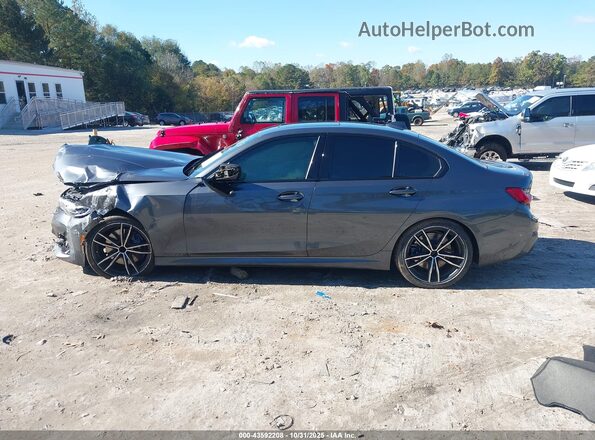 WBA5U7C03LFH34499 2020 BMW 3 SERIES Gray Vista interior de 360 grados