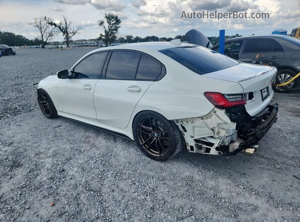 WBA5U7C04LA234698 2020 BMW M3 White Задня ліва чверть