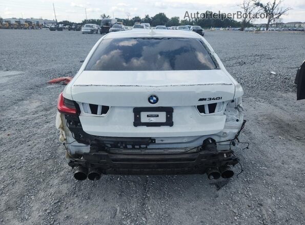WBA5U7C04LA234698 2020 BMW M3 White Вид ззаду