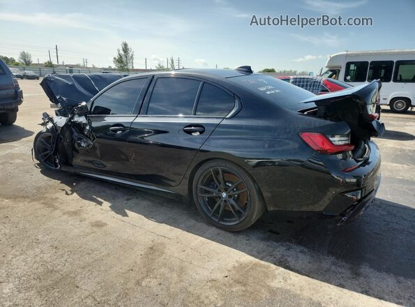 WBA5U7C09LFH62582 2020 BMW M3 Black Задня ліва чверть