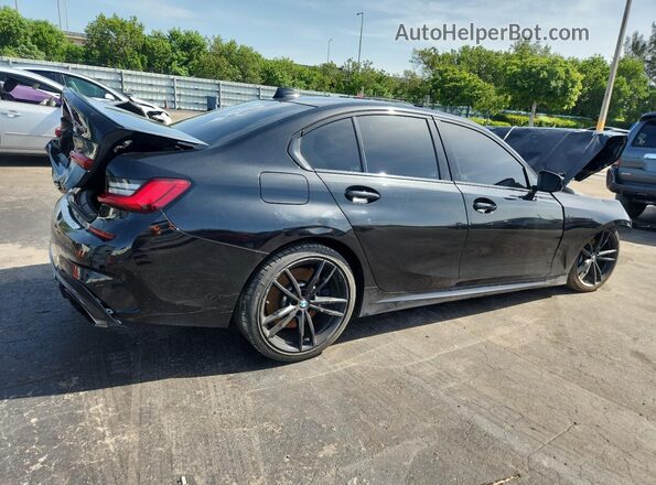 WBA5U7C09LFH62582 2020 BMW M3 Black Задня права чверть