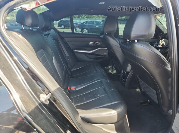 WBA5U7C09LFH62582 2020 BMW M3 Black Вид задніх сидінь