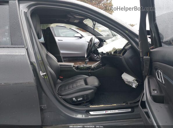 WBA5U9C04LA380577 2020 BMW 3 SERIES Gray Widok wnętrza z przodu