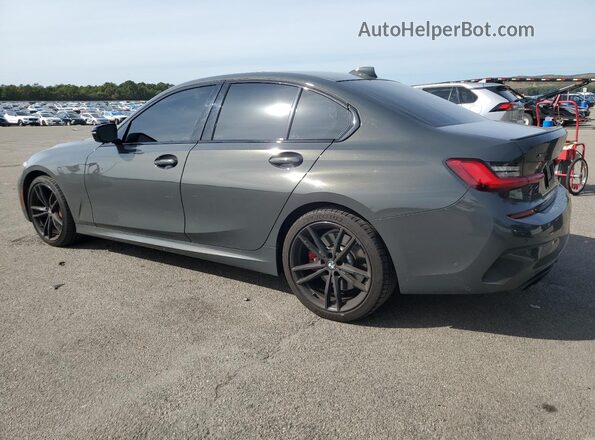 WBA5U9C04MFK84811 2021 BMW M3 Gray უკანა მარცხენა