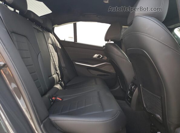 WBA5U9C04MFK84811 2021 BMW M3 Gray უკანა სავარძლების ხედი