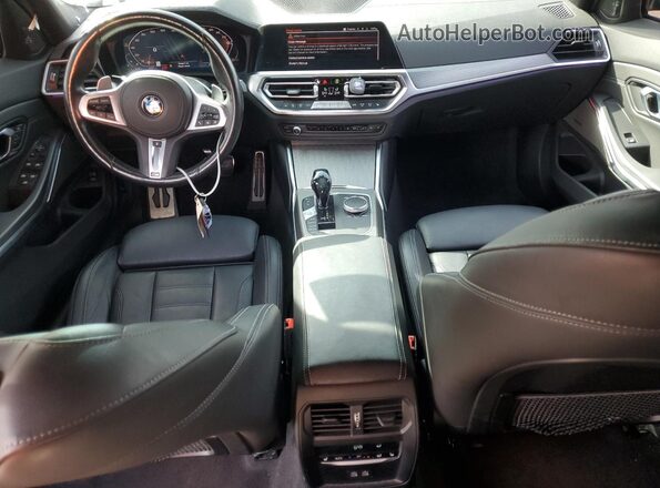 WBA5U9C04MFK84811 2021 BMW M3 Gray წინა პანელის ხედი