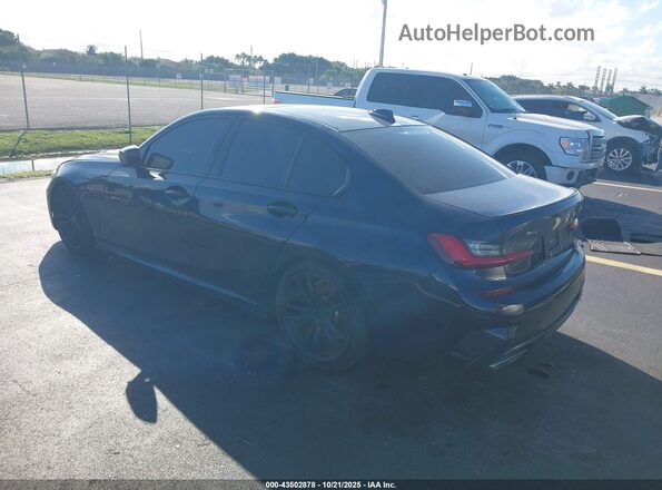 WBA5U9C05LFH42101 2020 BMW 3 SERIES Dark Blue Задня ліва чверть