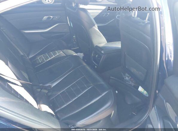 WBA5U9C05LFH42101 2020 BMW 3 SERIES Dark Blue Вид наклейки з VIN-кодом