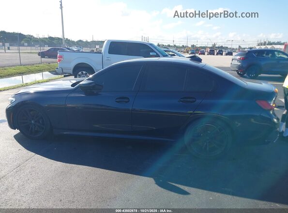 WBA5U9C05LFH42101 2020 BMW 3 SERIES Dark Blue Вид задньої частини салону