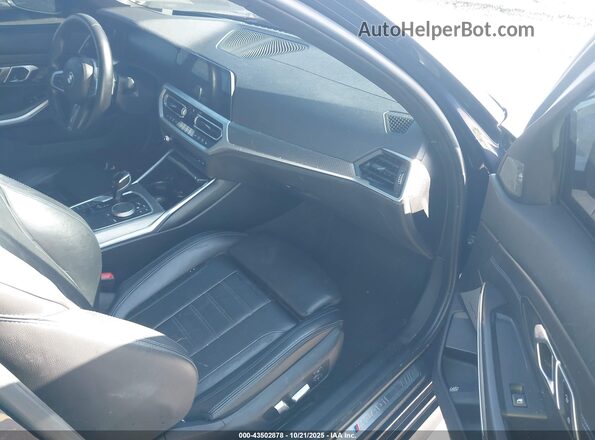 WBA5U9C05LFH42101 2020 BMW 3 SERIES Dark Blue Вид салону спереду